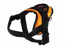 Nylon Harness For Extra Extra Small To Extra Large Dogs Orange With Reflective Trim
