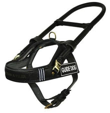 DT Guide Dog Leather Harness For Medium to Large Dogs