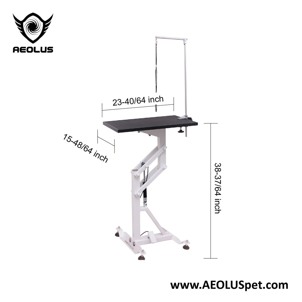 Aeolus Flat Packing Air Lift Grooming Table