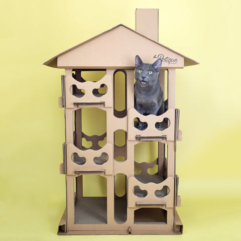 Image of Petique Feline Chateau House Cat House