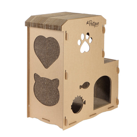 Image of Petique Feline Meow House Cat House