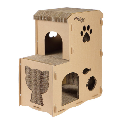 Image of Petique Feline Meow House Cat House