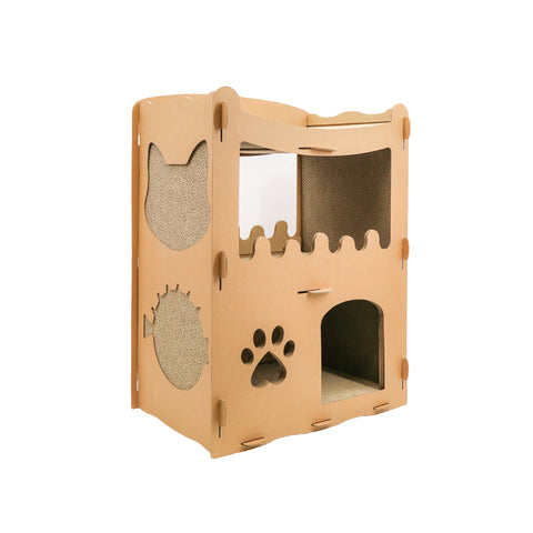 Image of Petique Feline Penthouse House Cat House