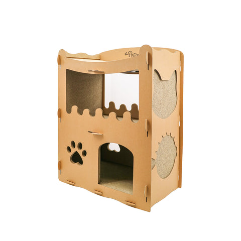 Image of Petique Feline Penthouse House Cat House