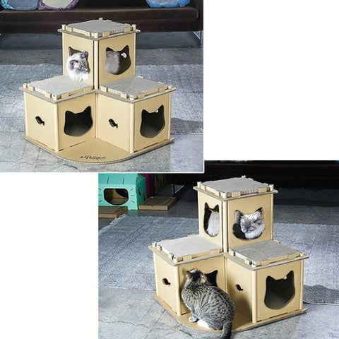 Petique Feline Fortress House Cat House