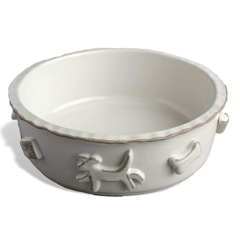 Image of Carmel Ceramica Dog Food/Water Bowl
