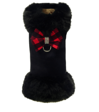 Image of Susan Lanci Designs Faux Fox Fur Coat