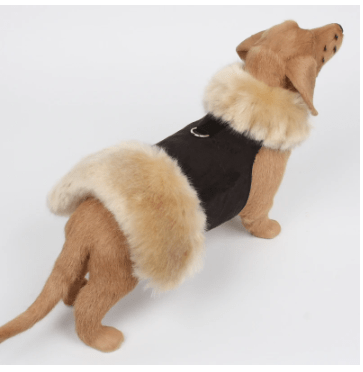 Image of Susan Lanci Designs Faux Fox Fur Coat