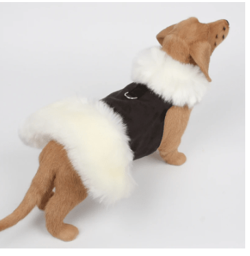 Image of Susan Lanci Designs Faux Fox Fur Coat
