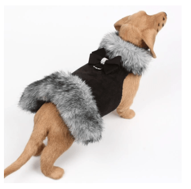Image of Susan Lanci Designs Faux Fox Fur Coat