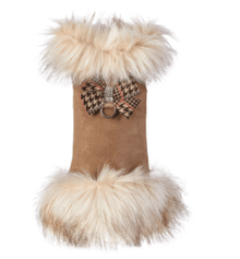 Susan Lanci Designs Faux Fox Fur Coat