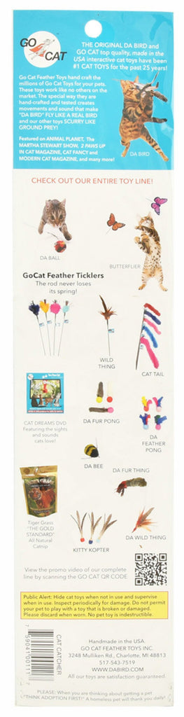 Go Cat Teaser Cat Catcher Wand & Toy