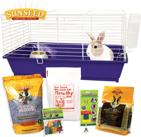 Image of Ware Home Sweet Home Sunseed Rabbit Starter Kit