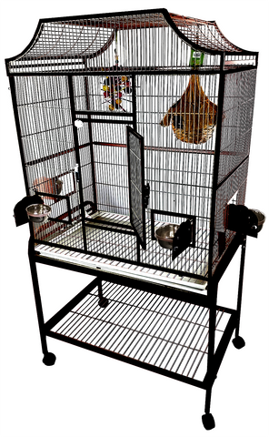 Image of Elegant Style Flight Bird Cage with Stand