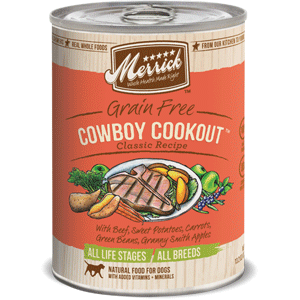 Merrick® Cowboy Cookout Canned Dog Food Case of 12 - 13oz cans