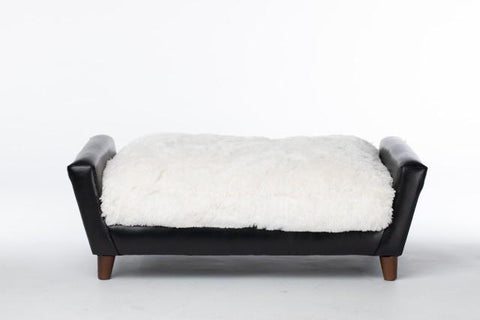 Image of Club Nine Pet Mid-Century Modern Pet Chaisse Bed