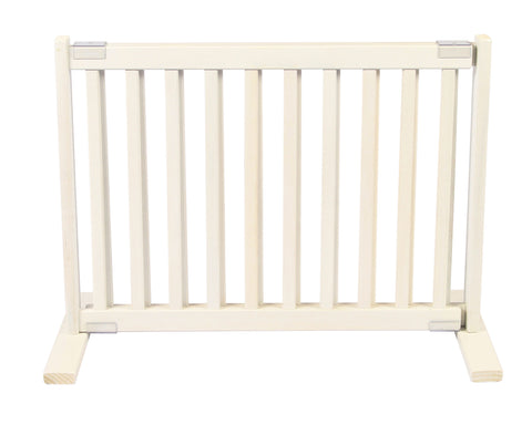 Image of 20" Kensington Series Freestanding Solid Wood Pet Gate- Amish Handcrafted Wood