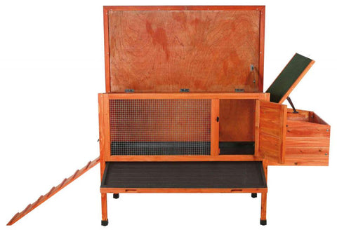 Image of Trixie Pet Natura Chicken Coop 1-Story with Ramp