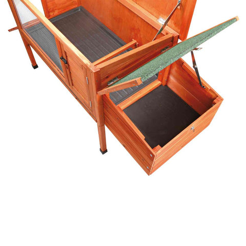 Image of Trixie Pet Natura Chicken Coop 1-Story with Ramp