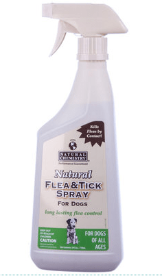 Image of Natural Flea & Tick Spray, 24 oz