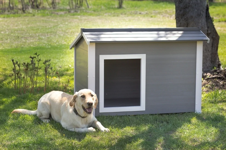 Thermocore Insulated Dog House /Gray, 1 - Baker's