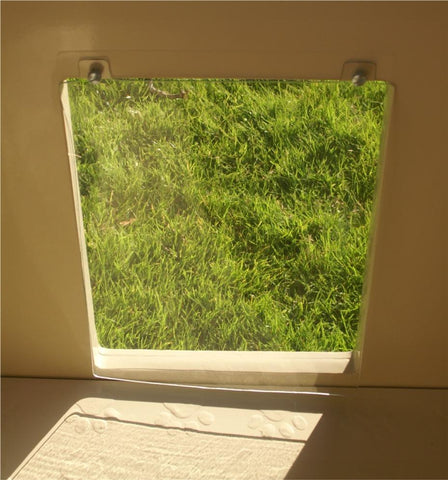 Image of New Age Pet & Garden House Dog House Door Flap