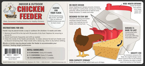 Image of OverEZ Amish Small Chicken Coops - Up to 5 Chickens