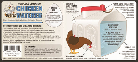 Image of OverEZ Amish Small Chicken Coops - Up to 5 Chickens
