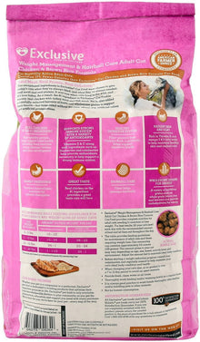 Purina Exclusive Weight Management + Hairball Formula Cat Food