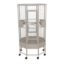 Diameter Octagon Parrot Cage 32"x32"x61"