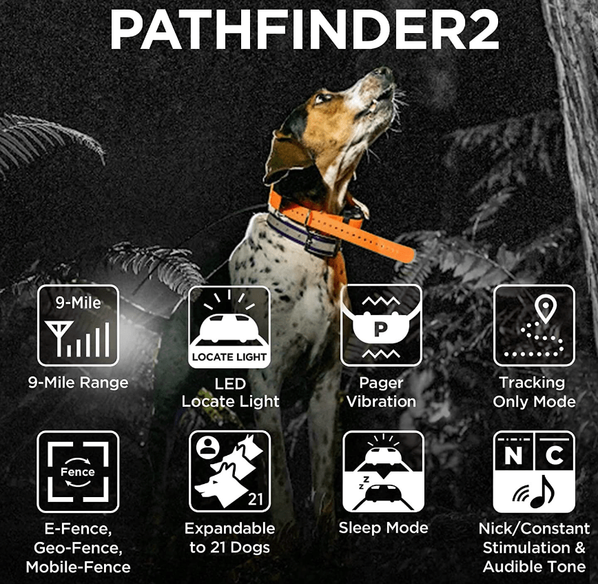 Dogtra Pathfinder 2 GPS Dog Tracker Collar