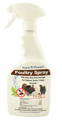 Pure Planet Poultry Spray,Non-Toxic, RTU