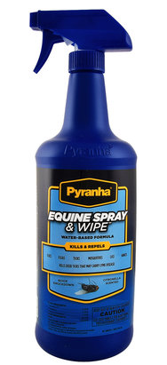 Image of Pyranha Equine Spray & Wipe Water Based Formula Bug Kill And Repel Spray