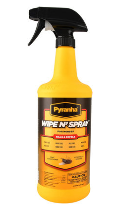 Image of Pyranha Wipe N' Spray Fly Spray