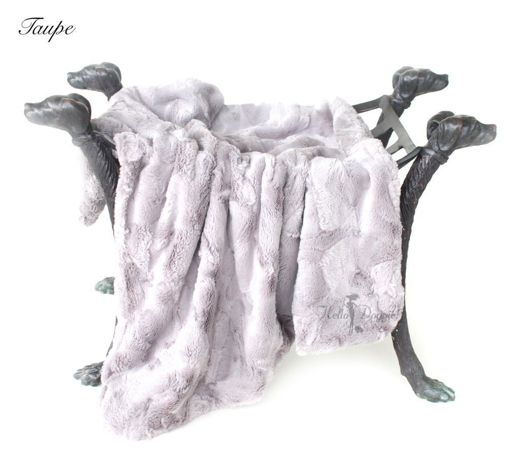 Luxe Luxury Faux Fur Dog Blanket