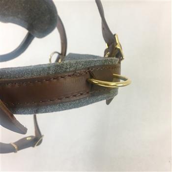 Image of "The Cowboy" Leather Harness For Small To Extra Large Dogs