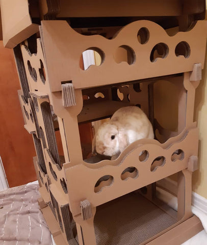 Image of Petique Feline Chateau House Cat House