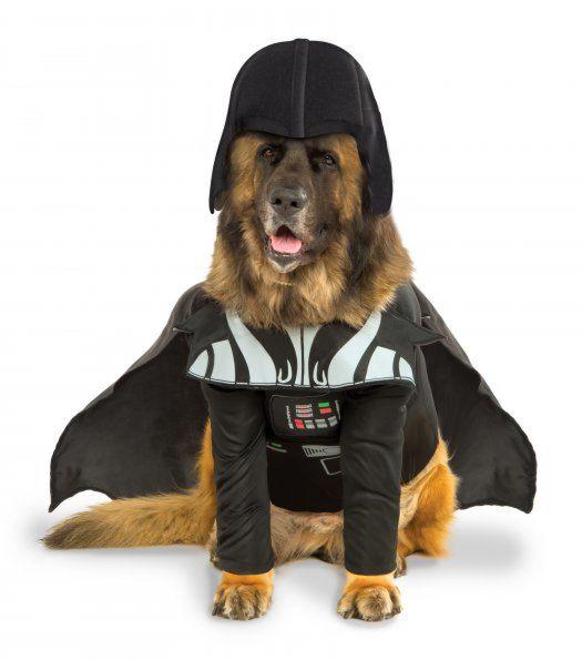 Rubie's Costume Company Officially Licensed Star Wars Darth Vader Big Dog & Cat Pet Costume