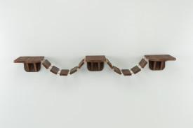 Image of Trixie Pet Wall Mounted Cat Bridge Brown
