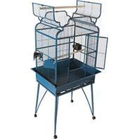 Victorian Open Top Cage With Removable Legs - Black - 26 X 20 Inch