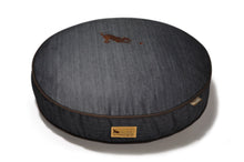 Urban Denim Brown Eco-friendly Pet Bed - Round