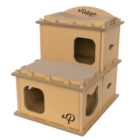 Image of Petique Feline Villa House Cat House