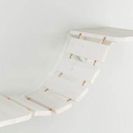 Image of Trixie Pet Wall Mounted Cat Bridge White