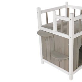 Image of Trixie Pet natura Pet Home with Balcony