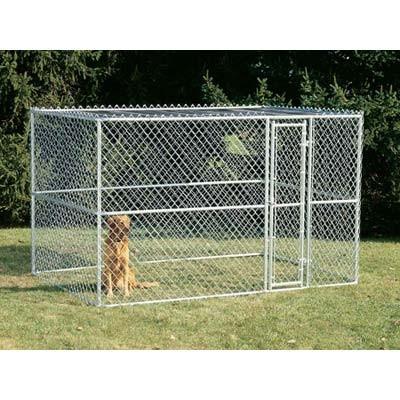 Midwest Chain Link Portable Kennel - 10' x 6' x 6'
