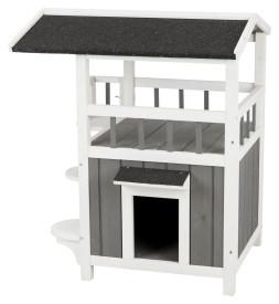Image of Trixie Pet natura Pet Home with Shaded Balcony