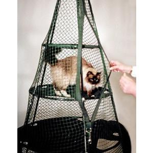 Kittywalk 4' x 6' Mesh Cat Tent Playpen For Outdoors/Indoors, Cat Teepee Enclosure By Kittywalk KWTSP501