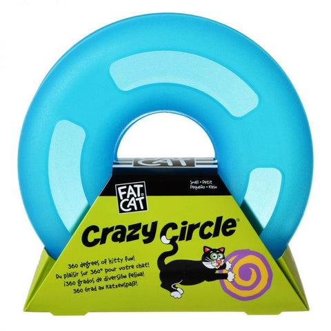 Image of Petmate Crazy Circle Cat Toy - Blue