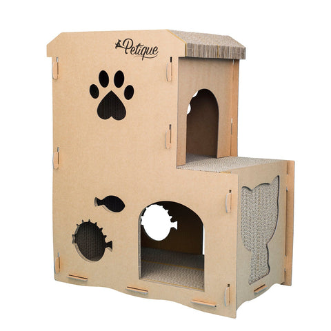 Image of Petique Feline Meow House Cat House
