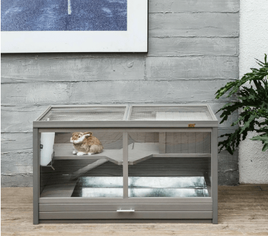 New age pet ecoflex small 2024 animal hutch